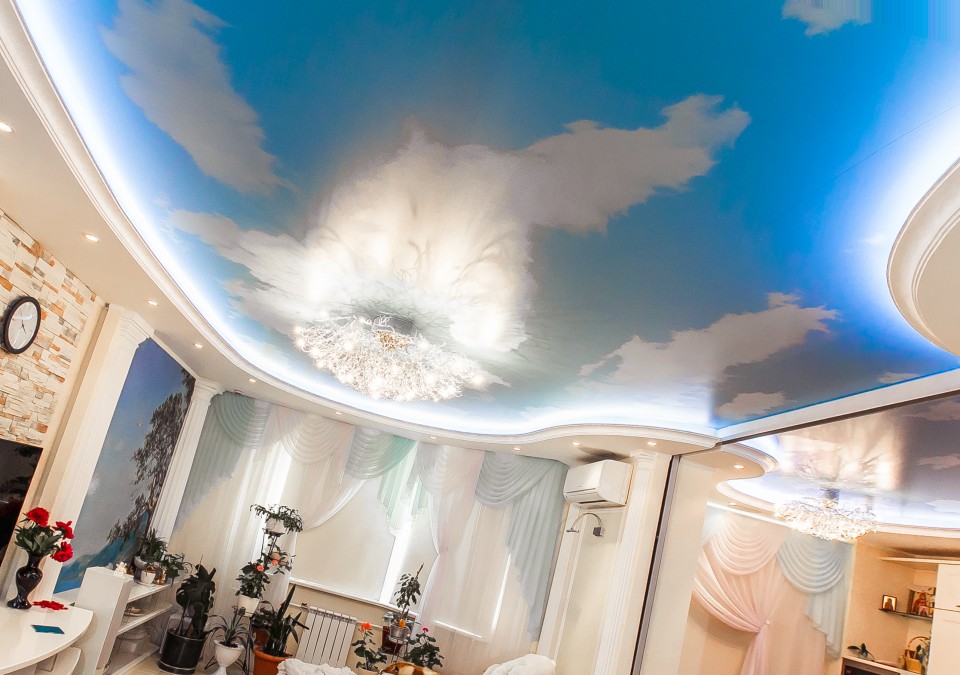 Заказать потолок с фотопечатью в г. Зверево